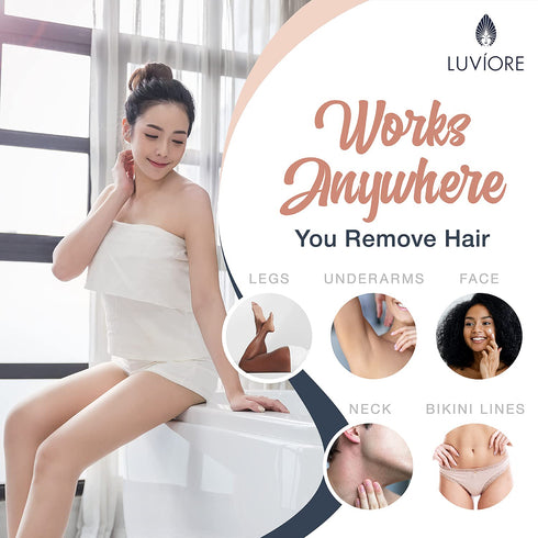 Ingrown Hair Treatment Solution (4 oz) - After Shave for Women & Men - Moisturizing Serum for Bikini Area