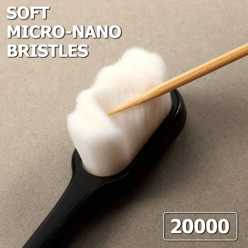 4 Pieces Extra Soft Toothbrushes for Sensitive Gums, 20000 Soft Bristles for Elderly, Adults, Kids, Braces