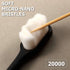 4 Pieces Extra Soft Toothbrushes for Sensitive Gums, 20000 Soft Bristles for Elderly, Adults, Kids, Braces