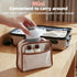 WMuxvia 1/2 1/4 Pill Cutter Splitter with Storage Box, Adjustable Vertical Press Pill Splitter for Small/Tiny Pills