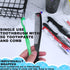 20Pcs Disposable Toothbrushes with Toothpaste and Comb, Travel Kit for Guests, 5 Colors, Individually Wrapped