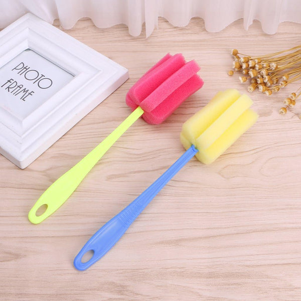 Rooyar Wineglass Sponge Cup Brush Feeding Bottle Cleaner Kitchen Tool