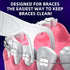 RAZOKO Orthodontic Flossers for Braces, Twin Line Dental Floss Picks, 225 Count