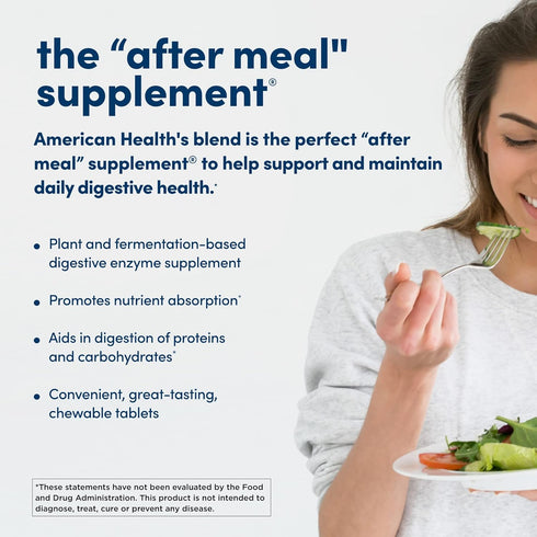 American Health Original Papaya Enzyme, 600 Chewable Tablets, Pack of 2, Non-GMO, Vegan, 400 Total Servings