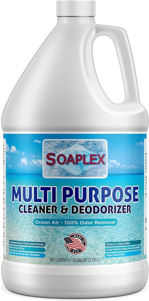 Multi-Purpose Cleaner & Deodorizer, Pet Odor Eliminator, Multi-Surface Cleaner Concentrate for Floor, Carpet, Hardwood,