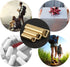 Brass Seals Bottles Keychain, Portable Waterproof Pill Case Key Chain, Mini Canister for Outdoor Camping