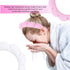 2 PCS Terry Towel Cloth Spa Headband for Women & Girls - Sponge Headbands for Skincare, Makeup Removal, Face Washing