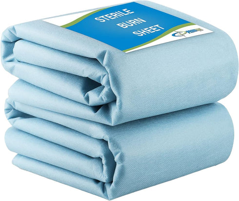Primacare BD-3151 Sterile Burn Sheet, First Aid Blanket for Instant Cooling Relaxation from Minor Burns, 96" x 60"