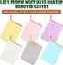 PHOGARY 6 Pack Microfiber Body Wash Mitts, Super Absorbent & Soft Bath Spa Cloth, 6 Colors