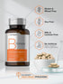 Horbaach B-Complex | 150 Caplets | Plus Folic Acid & Vitamin C | Non-GMO & Gluten Free Supplement