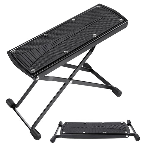 Subay Adjustable Pedicure Foot Rest, 6 Heights Foldable Non-Slip Stand for Easy At Home Pedicures, No More Bending