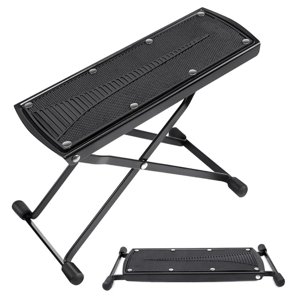 Subay Adjustable Pedicure Foot Rest, 6 Heights Foldable Non-Slip Stand for Easy At Home Pedicures, No More Bending
