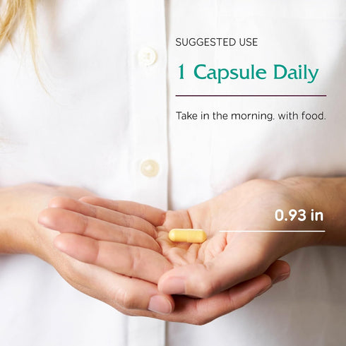 Vitanica Ovum A.M. Egg Quality Support, 30 Vegan Caps with Vitamin D3, Alpha Lipoic Acid & CoQ10