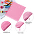 meekoo 16 Pack Multi-Purpose Cosmetics Bag with Zipper, Canvas Makeup Pouches, Travel Toiletry Bag, DIY Craft Bag