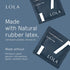 LOLA Water-Based Lube & Ultra Thin Latex Condoms Bundle - Natural Lubricant and Natural Rubber Latex