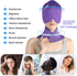 ComfiTECH Migraine Relief Cap & Neck Ice Pack Wrap Gel, Headache Relief Cap for Neck Pain, Sinus Care Package