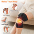 YUANBO 3-in-1 Elbow 6 3 Cordless Heated Knee Massager, FSA Eligible Wearable Wrap for Knee, and Shoulder, Rechargeable