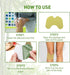 Knee Joint Relief Patches, Natural Knee Patch, 36 Pcs Joint Patch for Pain Relief