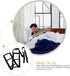 SOPOTUTU Bed Ladder Assist Strap for Elderly and Patients Pull up Support Device with Cushioned Hand Grips for Safe