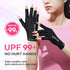 Modelones Gel Nail Lamp with UV Gloves, 48W Nail Dryer with 3 Timer Settings for Gel Polish, Professional UPF99+ UV