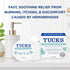 TUCKS Medicated Cooling Pads, 200 Count Witch Hazel Pads for Sensitive Areas, Cleanse and Protect from Irritation