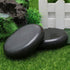 Essential Oil Set with 2pcs Hot Massage Stones, 8 * 6cm Flat Side for SPA