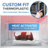 Custom-Fit Wrist Splint - Heat-Activated Moldable Thermoplastic Support - Adjustable Recovery, One Size
