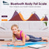 himaly USB Rechargeable Bathroom Scale for Body Weight, Digital Weight Scale with Bluetooth for Accurate BMI, Body Fat,