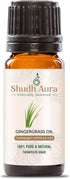 Shudh Aura Gingergrass Essential Oil | 100% Pure, Undiluted and Natural | Therapeutic Grade