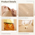 THNIOI 200 Pcs Paper Bread Bags, Large Kraft Bakery Bags for Biscuits and Snacks, Oil-proof, Includes Clear Windows