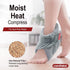 Microwave Ankle Heating Pad for Ankle Pain, Achilles Tendinitis, Heated Ankle Wrap Moist Hot or Cold Compress