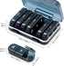 wowotaoo 7 3 Day Weekly Pill Organizer - Times a Day, Waterproof Travel Pill Box for Vitamins & Fish Oil