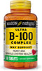 MASON NATURAL Ultra B100 Complex, 100 Day Supply for Normal Immune Support and Energy Metabolism