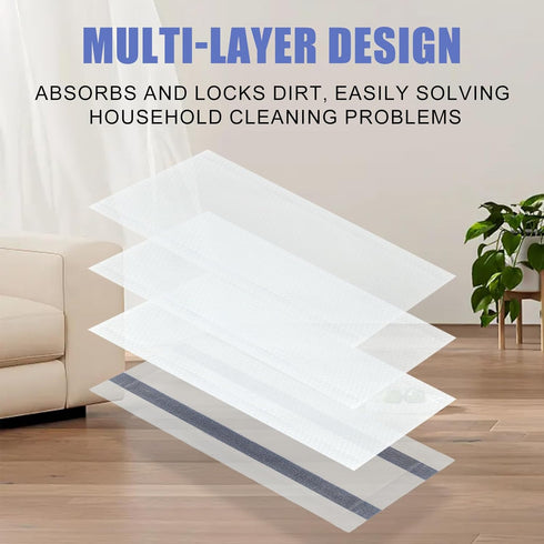 40 Pack Disposable Mop Pad Refills for Swiffer WetJet, Multi-Surface Wet Jet Pad Refills for Floor Cleaning