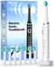 Bymore Electric Toothbrush for Adults, Travel Sonic with 8 Replacement Heads, 5 Modes, 330 Days Charge