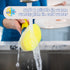 Scrub Daddy Dish Daddy Dish Wand & Refill Heads, Soap Dispensing Dish Brush, Texture Changing Washing Up Sponge