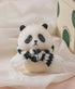 T-shin Candle,110G Panda Shaped Scented Cute Animal Aesthetics Aroma Soy Wax Decorative Candle for Table Photo Prop