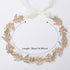 SWEETV Leaf Wedding Headpieces - Gold Bridal Headband with Rhinestones for Bride and Flower Girl