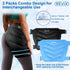 REVIX Extra Large Reusable Ice Packs, Cold Packs for Bursitis Hip Pain Relief, 2 Packs for Hip Surgery Recovery &
