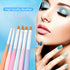 6Pcs Nail Art Brush Set, Gel Polish and Acrylic Nails Painting Tools for Home DIY Salon