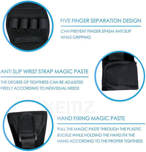 Fingers Support Training Brace, Stroke Rehab Arthritis Gloves, Thumb Wrist Injury Recovery Splint - Any Age Women