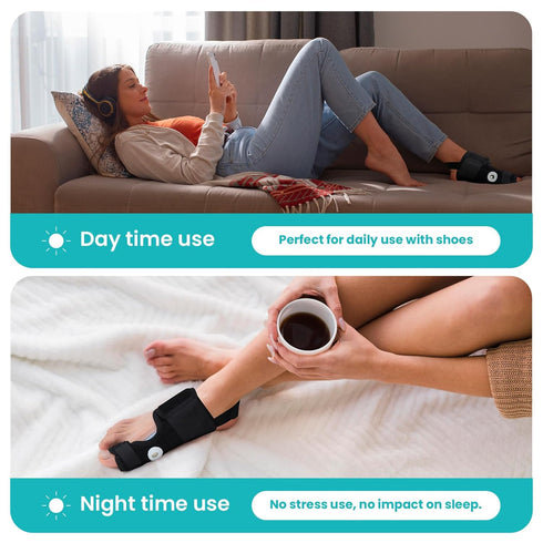 Bunion Corrector Adjustable Splint Brace for Women & Men, Soft Gel Pain Relief Bunion Pads & Toe Straightener