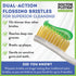 MOUTHWATCHERS Dr Plotkas Extra Soft Flossing Toothbrush - Manual Soft Toothbrush for Sensitive Teeth