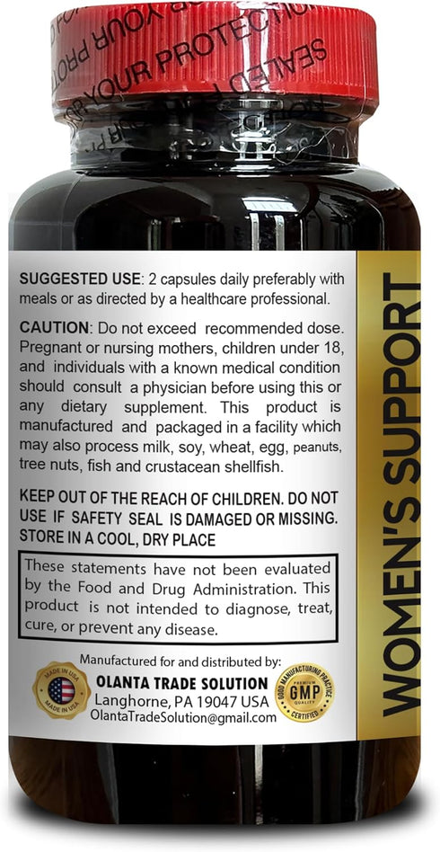 Immune 1 60 MENOPAUSE SUPPORT SUPPLEMENT - Supplement for Mood Support & Estrogen Metabolism, Health Support