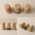 Set, 3 Pack Wooden Dish Scrub Brush - Natural Fiber Kitchen Dish Scrubber for Cleaning Pots, Sink, Tableware
