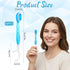 Xosjska 50 Pack Packaged 5-in-1 Individually Disposable Travel toothbrushes with Toothpaste Portable Pre-Pasted Travel