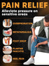 Premium High Arch Insoles, Plantar Fasciitis Comfort for Foot Pain Relief, Anti-Fatigue Orthotic Inserts for Men Women