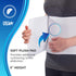 NYOrtho Postpartum Belly Binder, Abdominal Binder for Women, C-Section Recovery, Tummy Tuck Support, Medium 45"-60"