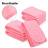 Whaline 4 PCS Spa Headband, Makeup Hair Band, Stretch Terry Cloth for Sport Yoga Shower (Pink)