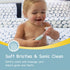 Papablic BabyHandy 2-Stage Sonic Electric Toothbrush for Babies & Toddlers, Ages 0-3 Years